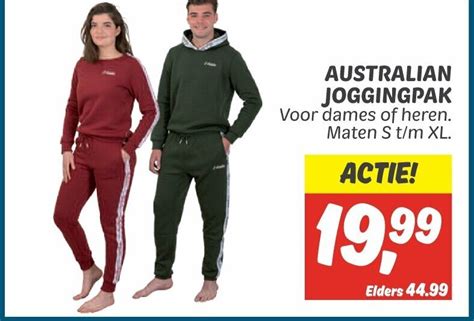 australian joggingpak